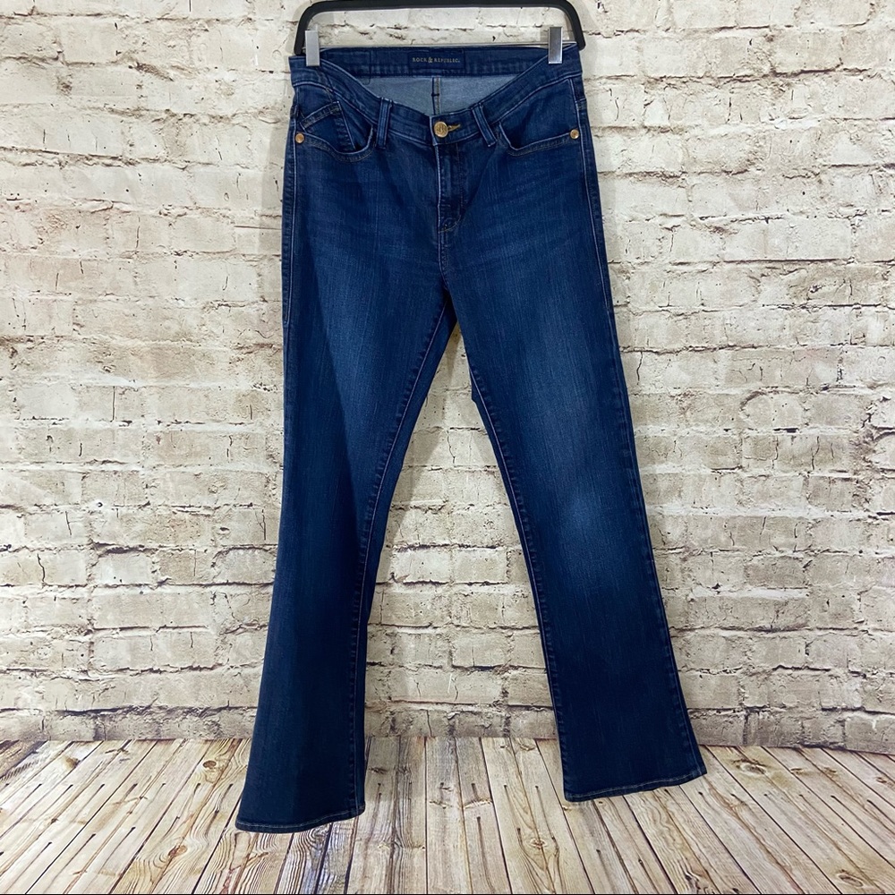 Rock & Republic Kasandra Boot cut Jeans size 10 - Picture 1 of 13